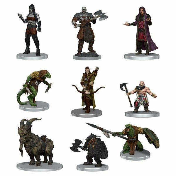 Toys4.0 Critical Mini Characters of Tal Dorei Set 1 Miniatures TO2737150